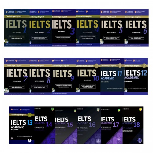 Cambridge IELTS Academic(1_18) Book Series