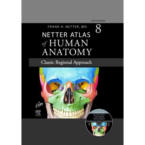 اطلس آناتومی نتر 2023 Atlas of Human Anatomy Netter 