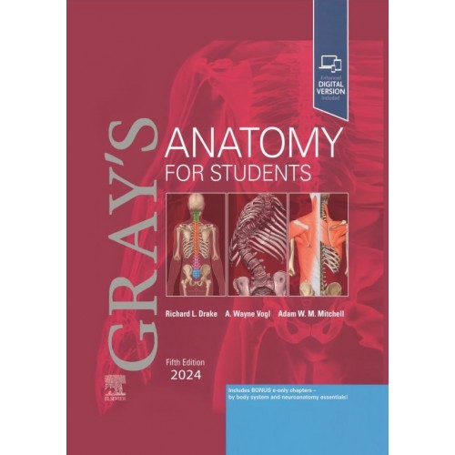 آناتومی گری برای دانشجویان 2024 زبان اصلی Gray's Anatomy for Students 5th Edition